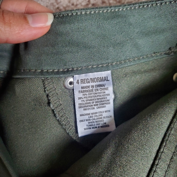 Army green Aeropostle pants - Picture 2 of 3